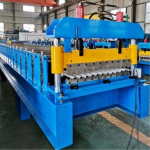 Machine de formage de rouleaux de panneaux de toiture ondulés au <span class=keywords><strong>prix</strong></span> d'usine PRO - Product Image 1