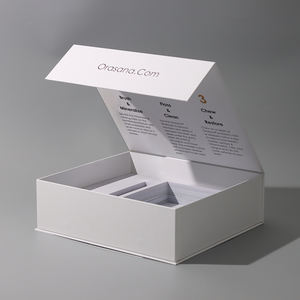 Cajas de Regalo Magnéticas Rígidas Personalizadas con Inserto de Esponja para Sistemas de Cuidado Bucal Premium, Caja de Embalaje de Papel <span class=keywords><strong>y</strong></span> Soluciones de Belleza Médica - Product Image 3