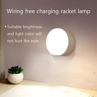 Lampes de nuit modernes à LED, 3 modes, rechargeables par USB, adhésion magnétique, éclairage d'urgence, salon, chevet, armoire, lampe
