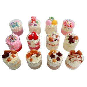 Velas aromáticas de lujo para postres creativas <span class=keywords><strong>y</strong></span> personalizables para bebés al por mayor - Product Image 5