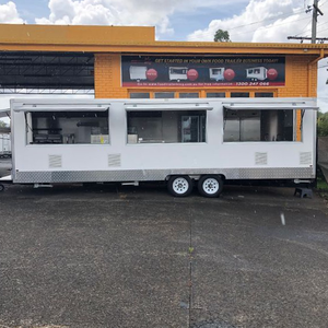 Remorque de concession BBQ, Chariot à bière, Stand alimentaire, Charcuterie, Bureau mobile, Remorque de restauration rapide, <span class=keywords><strong>Van</strong></span> <span class=keywords><strong>aménagé</strong></span> en fibre de verre, Stand de limonade - Product Image 2