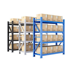 Système de rayonnage de palettes pour entrepôt, rayonnage de stockage en acier robuste avec niveaux réglables pour applications industrielles - Product Image 4