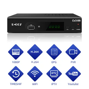 新製品U-007 H.264 1080P衛星放送受信機DVB-S2デジタルTV受信機