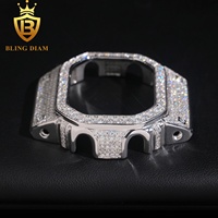 Testeur de diamant de passe de certificat Hip Hop GRA GShock DW5600 VVS D couleur glacé Moissanite lunette de montre