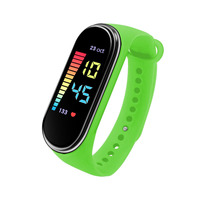 Montres électroniques numériques LED à la mode, résistantes à l'eau, pour enfants, étudiants, unisexe, femmes, hommes, vente chaude