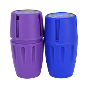 Smerigliatrice per erbe in plastica a forma di botte contenitore per tabacco con vasetto da Stash incorporato - Product Image 4