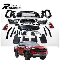 Kit carrosserie pour Hilux Revo Rocco 2016-2020 pour mise à niveau GR 2023 Sport pour Hilux 2023 GR