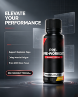 En stock – Shot énergétique pré-entraînement 300 mg caféine, vitamines B, 0 % sucre, 50 ml – Concentration longue durée pour les séances d'entraînement et les journées de travail