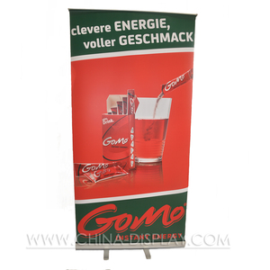 Vertical Exhibition Folding <strong>Pop</strong> <strong>up</strong> Banner Stand Roll <strong>up</strong> Banner Display - Product Image 1