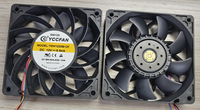 Ventilateur de boîtier d'ordinateur OEM ODM 120mm 120X120X25MM 1225 48V 12V 3Pin DC moteur de ventilateur de refroidissement sans balais