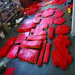 Gummi Polyurethan Formen Set Ziegel Stein Form Fliesen Betons tempel - Product Image 2