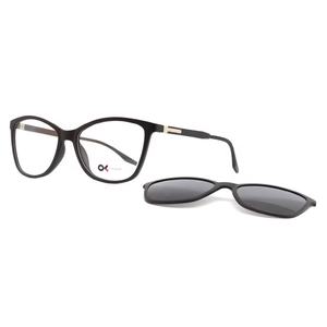 2025 gran oferta diseñador logotipo personalizado mujeres ojo de gato moda TR90 magnético UV400 polarizado Clip en <span class=keywords><strong>gafas</strong></span> de <span class=keywords><strong>sol</strong></span> - Product Image 2