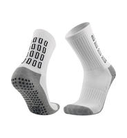 Chaussettes de football longues en silicone avec logo personnalisé Chaussettes antidérapantes avec poignée de football Chaussettes de football Pro Elite pour hommes à quantité minimale de commande basse