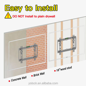 Support mural TV économique inclinable <span class=keywords><strong>VESA</strong></span> 200*200 support mural TV pour 13-42 pouces 286CTL - Product Image 6