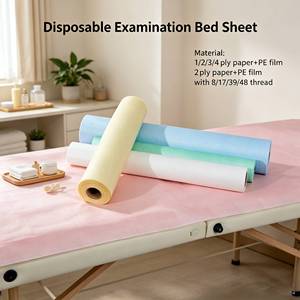 Rouleau <span class=keywords><strong>de</strong></span> drap <span class=keywords><strong>de</strong></span> <span class=keywords><strong>lit</strong></span> jetable <span class=keywords><strong>pour</strong></span> hôpital Papier médical Plus Film PE Papier <span class=keywords><strong>de</strong></span> massage <span class=keywords><strong>pour</strong></span> table d'examen Rouleaux <span class=keywords><strong>de</strong></span> taille personnalisable - Product Image 4