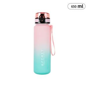 Grande capacité, gobelet à boisson en plastique coloré, anti-fuite, voyage en plein air, salle de sport, fitness, jugs pratiques, bouteille d'eau de sport portable - Product Image 6