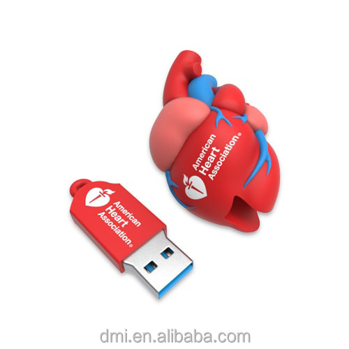 Custom 3D Soft PVC USB Flash Drive 8GB 16GB 32GB 64GB USB Flash Disk Promotional Gift Corporate Giveaway