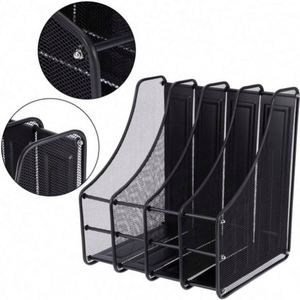 Organizador de Revistas de Metal para Escritorio, con 3 Compartimentos, Diseño Creativo y Personalizado, Precio de Fábrica al por Mayor - Product Image 2