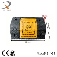 XINYE Rampe de câbles en caoutchouc et plastique pour événements extérieurs, caoutchouc anti-dérapant durable de 22 000 lb, rampe de vitesse en plastique pour événements extérieurs