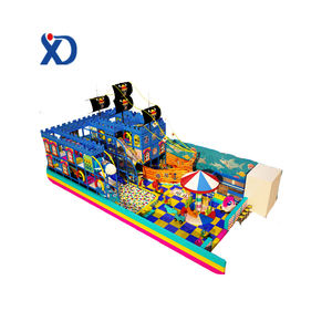 גן משחקים מקורה מותאם אישית להקפיץ בית עם כדור מחיר למכור ציוד משחק רך לילדים עבור קניון בית הספר - Product Image 2