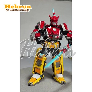 ชุดบัมเบิลบีทรานส์ฟอร์เมอร์ที่สมจริงสำหรับการแสดงบนเวที ชุดหุ่นยนต์สำหรับมนุษย์สวมใส่ ทำจากวัสดุประสิทธิภาพสูง - Product Image 2