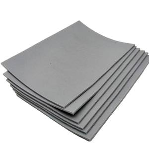 Rollo de sello de goma de silicona dura negra de alta resistencia a la tracción, 2mm, 5mm, 6mm, alfombrilla vulcanizada resistente al calor y lámina de silicona - Product Image 1