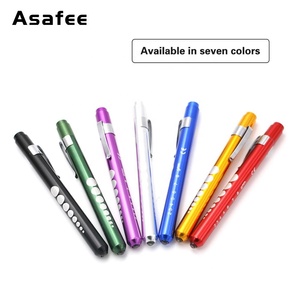 Quà Tặng Tốt Nhất Đèn Pin Pha Led Nhôm Đèn Pin Bút Y Tế Bác Sĩ Y Tá Đèn Pin Bút Y Tế Led Màu Vàng Trắng - Product Image 4