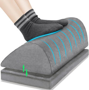 Repose-pieds ergonomique en mousse à mémoire de forme à hauteur réglable pour le bureau - Product Image 1