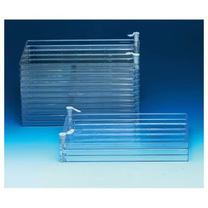 จานเพาะเชื้อพลาสติกแบบยึดติด 8 ชั้น สำหรับห้องปฏิบัติการ ระบบโรงงานผลิตเซลล์ขนาดใหญ่ วัสดุสิ้นเปลืองสำหรับการเพาะเลี้ยงเซลล์ ขนาด 0.10 - Product Image 2