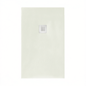 Plato de Ducha Rectangular Serenity 90 x 100 cm Gris 7035 - Product Image 2