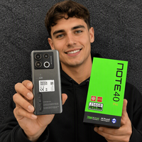 Téléphone intelligent Android 5G Note40 Pro personnalisé en usine, Deca Core, 108MP HD, écran 120Hz, 24 Go de RAM, anglais/français