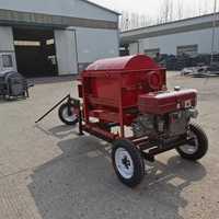 Décortiqueuse de riz et de millet diesel 22 CV pour les Philippines, machine à décortiquer le millet et le colza, décortiqueuse de riz