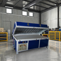 Machine de thermoformage de bureau compacte et économique pour ABS, PVC, PS, modèle YN-1200, avec hauteur de formage de 80 mm et chauffage de 22 kW