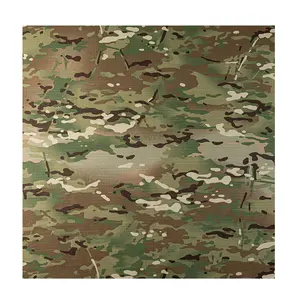 Camuflagem têxtil uniforme Poli algodão camuflagem tático TC impermeável ripstop tecido camuflagem tecido