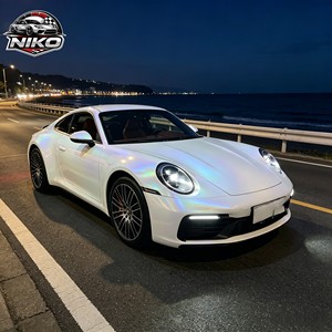 Película TPU NIKO Diamond White Magic Blue, PPF de Color TPU, Película Protectora para Automóviles, Anti-Amarilleo, con Liberación de Aire, Rollo para Envolver la Carrocería del Automóvil - Product Image 1