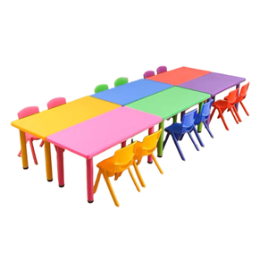 Tavolo e sedie per asilo nido, tavoli e sedie per bambini, tavoli per feste per bambini, tavolo per asilo, mobili per scuola materna - Product Image 1