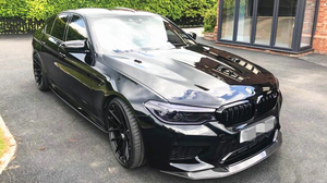 Divisor Delantero Inferior de Fibra de Carbono Estilo GTS para <span class=keywords><strong>BMW</strong></span> <span class=keywords><strong>F90</strong></span> M5 <span class=keywords><strong>2019</strong></span>+ - Product Image 3