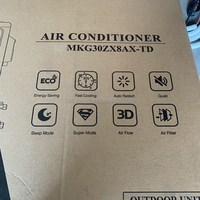 Climatiseur mural split à réfrigérant R410A uniquement, 9k-30k BTU, fréquence fixe, 220V 50Hz, classe d'efficacité énergétique