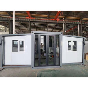 Venta al por mayor de casas prefabricadas portátiles personalizadas, contenedor móvil expandible, casa prefabricada hecha de panel sándwich para uso en exteriores - Product Image 1