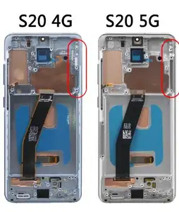 LCD-Scherm Touchscreen Digitizer Met Zwarte Stippen Geschikt Voor Samsung Galaxy S20 Vervanging