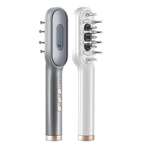 2021 Ánh Sáng Đỏ RF EMS Da Đầu Massager Mọc Lại Chống Rụng Tóc Điều Trị Max Laser Hair Comb Cho Tăng Trưởng Tóc