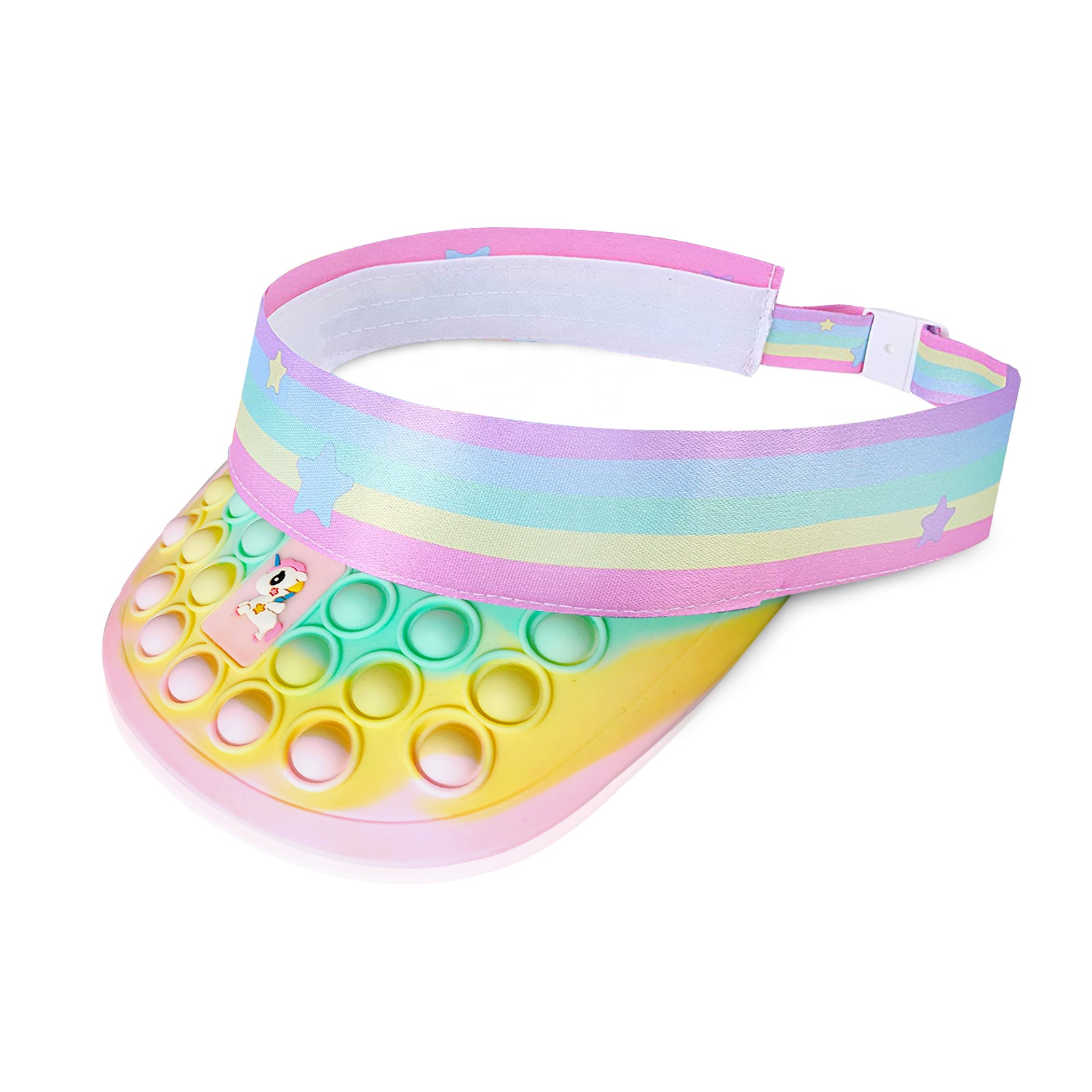 Wholesale Summer Silicone Colorful Play Function Toddler Kids Outdoors Sun Hats Bucket Visor Summer Hat Baby