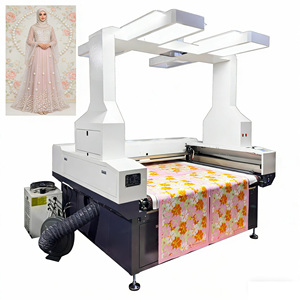 High Speed Accuracy PLC Laser Cutting Machine Automatically Operated for Cloth Fabric - Product Image 1