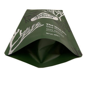 Sac à fermeture éclair, pochette en mylar anti-odeur, personnalisée, de rangement, mat, nouveau, - Product Image 6