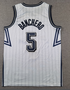 Nouveaux styles 2026, ventes chaudes et haute qualité, <span class=keywords><strong>maillot</strong></span> de basket-ball pour hommes, broderie cousue, unisexe, <span class=keywords><strong>Orlando</strong></span> <span class=keywords><strong>Magic</strong></span> Paolo Banchero - Product Image 4