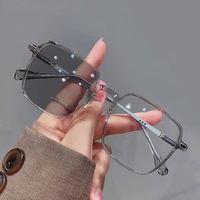 Gafas con Logotipo Personalizado, Anti Luz Azul, Fotocromáticas, Metálicas, Anti Radiación para Hombre y Mujer