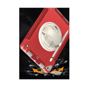 [Bảo vệ nhiệm vụ nặng nề trường hợp] 360 Xoay Tay Dây đeo máy tính bảng Bìa trường hợp cho Samsung <span class=keywords><strong>Galaxy</strong></span> Tab <span class=keywords><strong>S6</strong></span> Lite trường hợp inch trong 9.4 10.4 I - Product Image 1