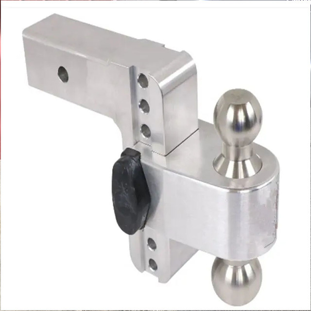 Adjustable Aluminum Trailer Drop Ball Mount Custom Fabrication Tow Hitch Ball Mount