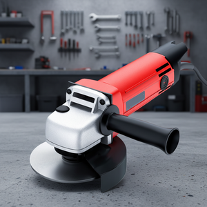 <span class=keywords><strong>Mini</strong></span>-meuleuse d'angle professionnelle industrielle légère avec cordon pour le polissage et le meulage de carreaux DIY - Product Image 5