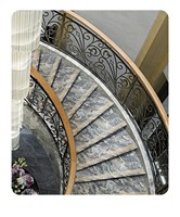 Carreaux de sol rectangulaires modernes pour villa, en porcelaine, gris foncé brillant, veiné marbre doré, antidérapants pour escaliers